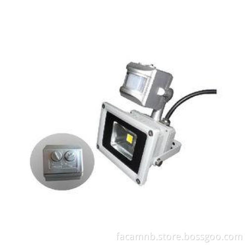 IP65 Waterproof PIR Sensor LED Flood Light 10W 50 Beam Angl